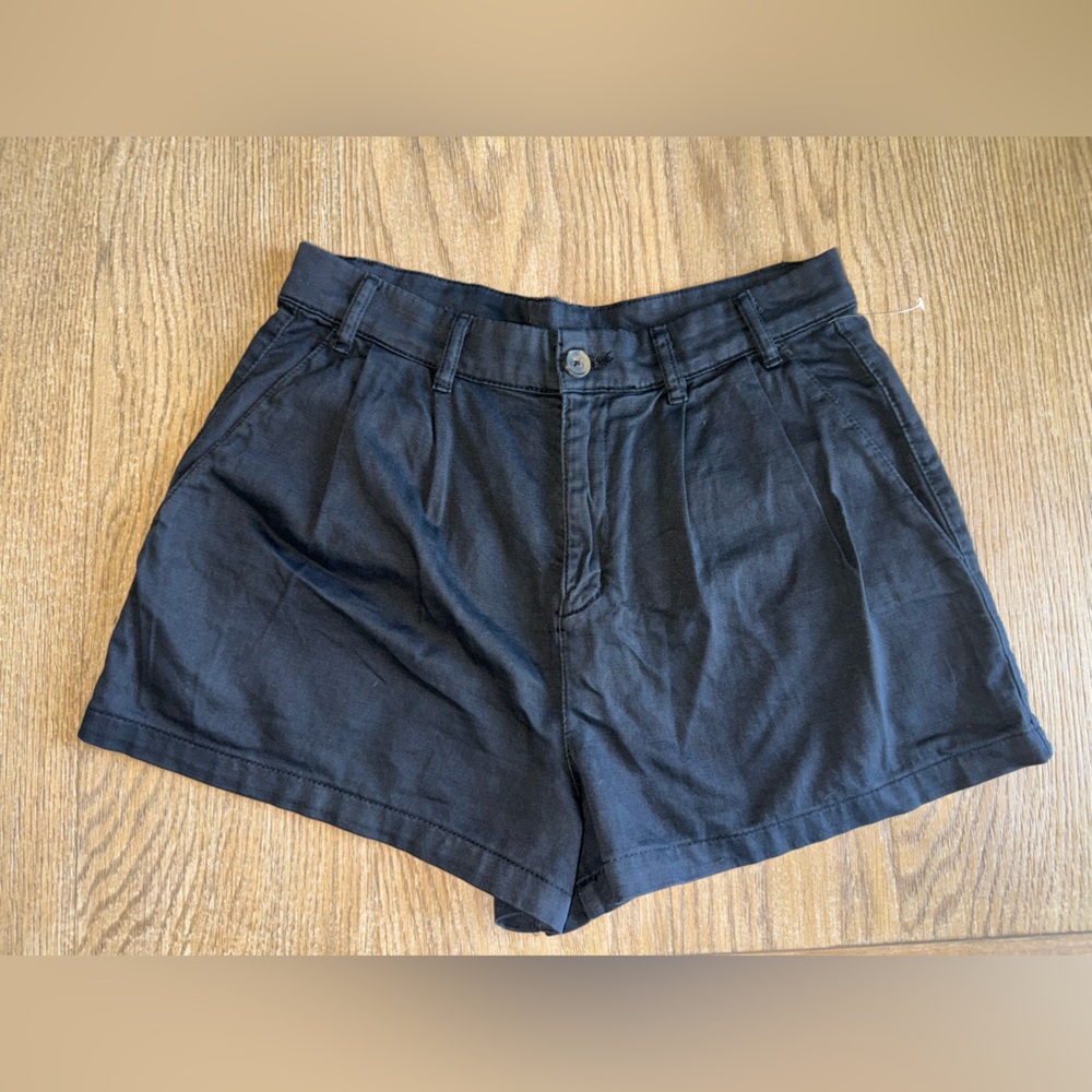 Free People Billie Chino Shorts Black - Picture 8 of 10